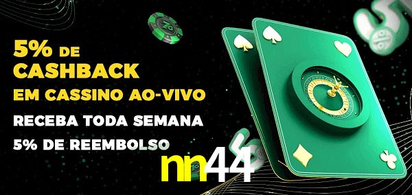 Promoções do cassino ao Vivo nn44